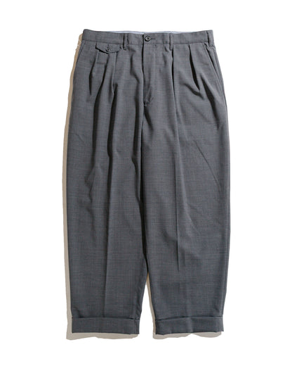 lost & found Beams Plus Beams Plus 2Pleats Wool Tropical Grey