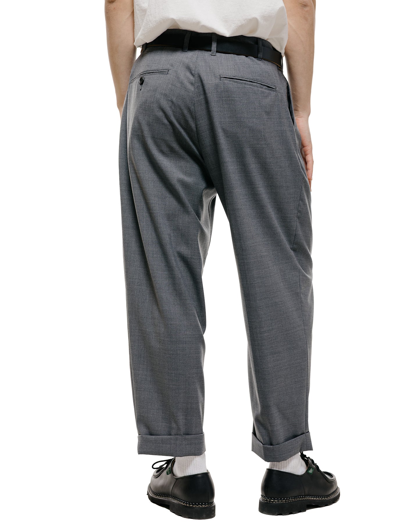 lost & found Beams Plus Beams Plus 2Pleats Wool Tropical Grey
