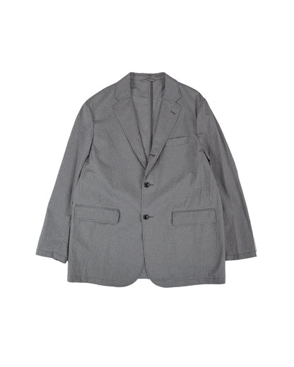 lost & found Beams Plus Beams Plus 3B Anywhere(wear) Jacket Seersucker Plaid Black/Grey