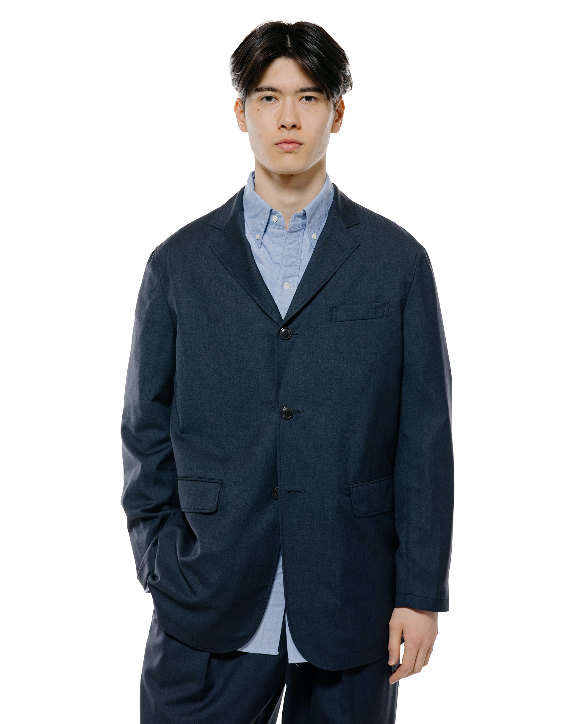 lost & found Beams Plus Beams Plus 3B Anywhere(wear) Jacket Wool Navy