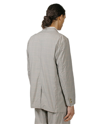 lost & found Beams Plus Beams Plus 3B Box-Fit Jacket TR Plaid Beige