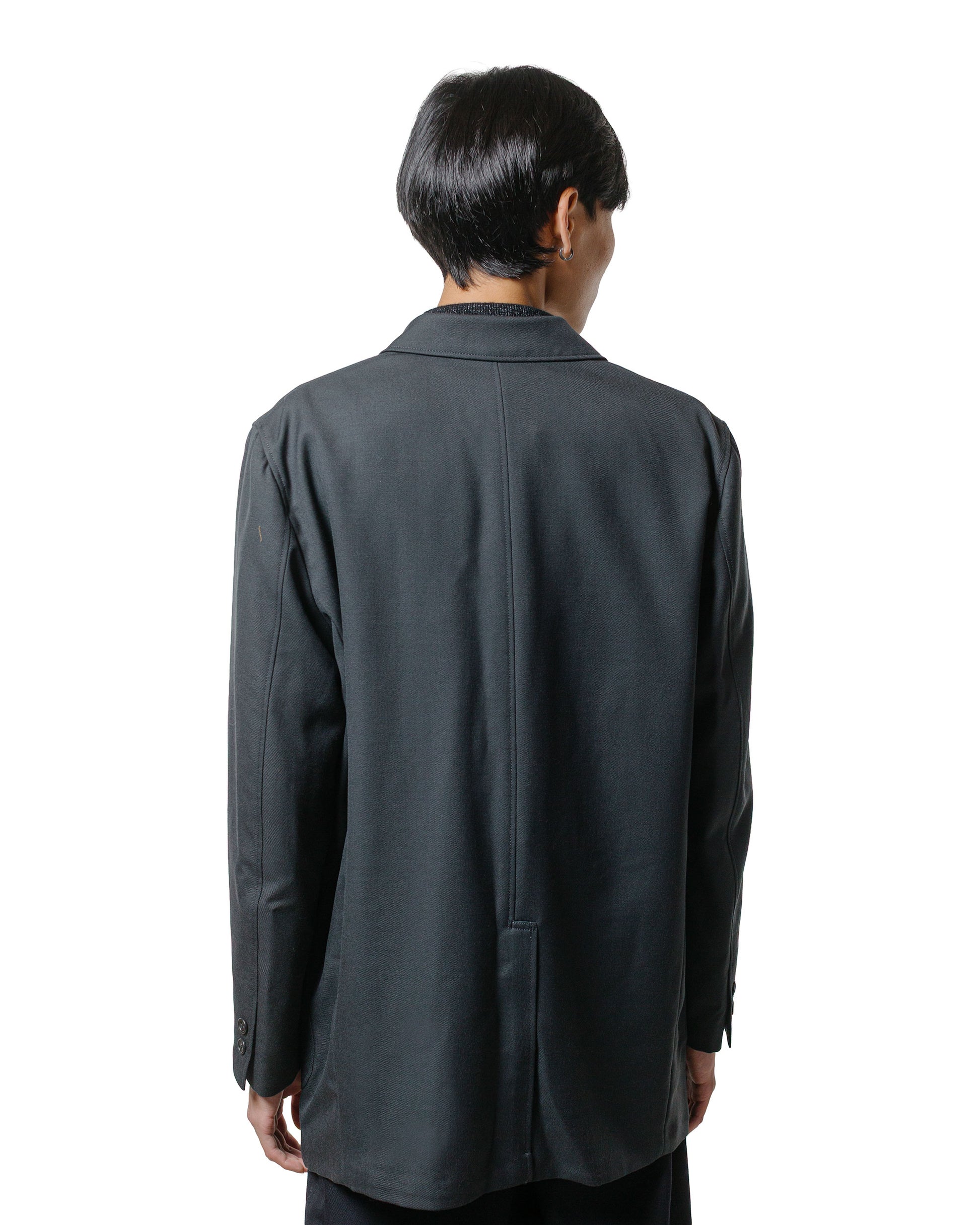 lost & found Beams Plus Beams Plus 3B Box-Fit Laundry Wool Charcoal