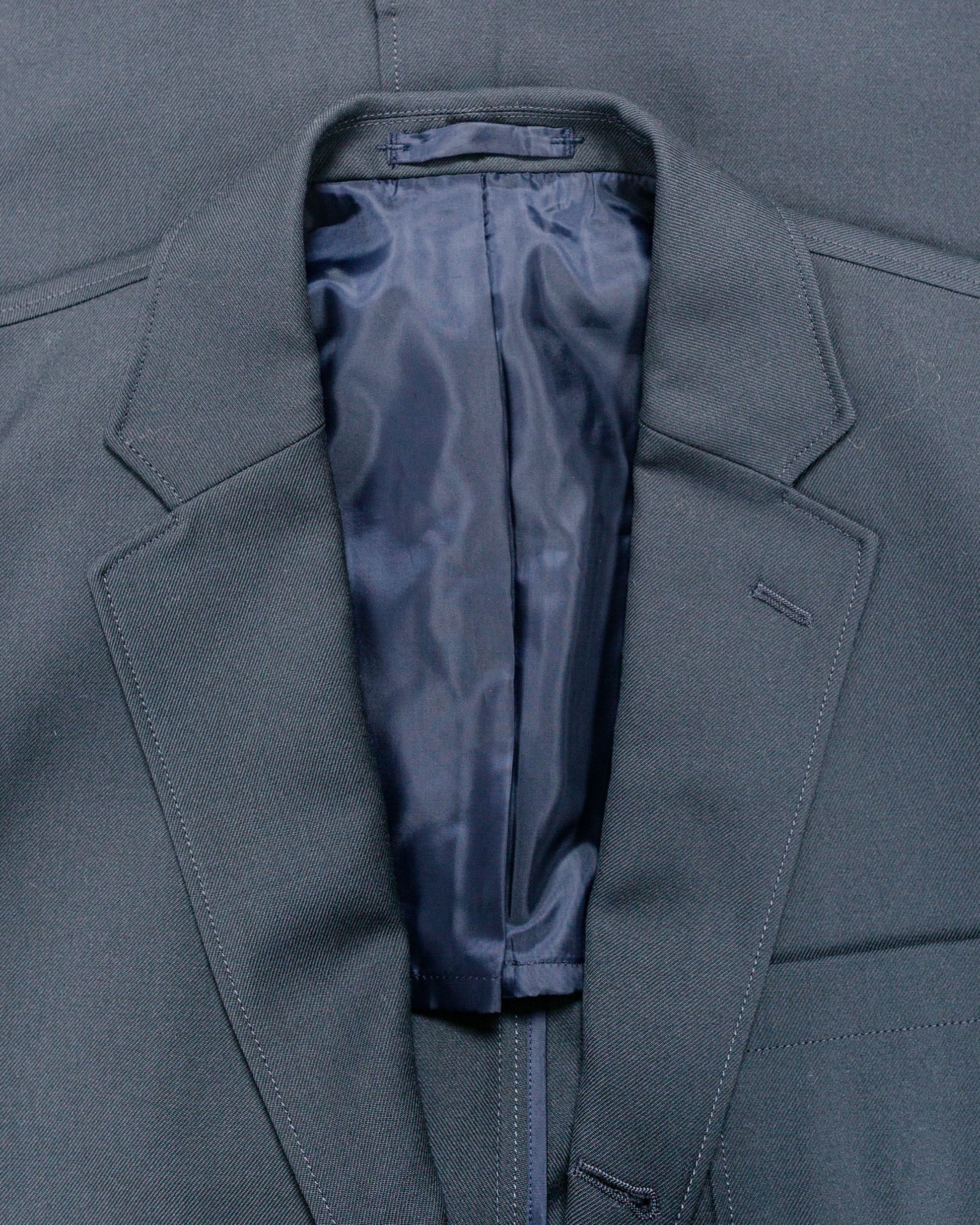 lost & found Beams Plus Beams Plus 3B Box-Fit Laundry Wool Charcoal