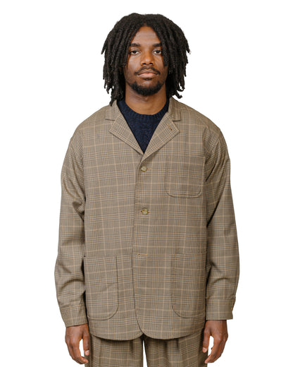 lost & found Beams Plus Beams Plus 4B Cuffs Jacket TW Plaid Light Brown