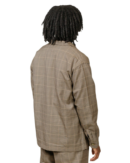 lost & found Beams Plus Beams Plus 4B Cuffs Jacket TW Plaid Light Brown