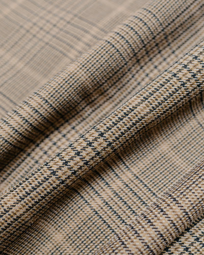 lost & found Beams Plus Beams Plus 4B Cuffs Jacket TW Plaid Light Brown
