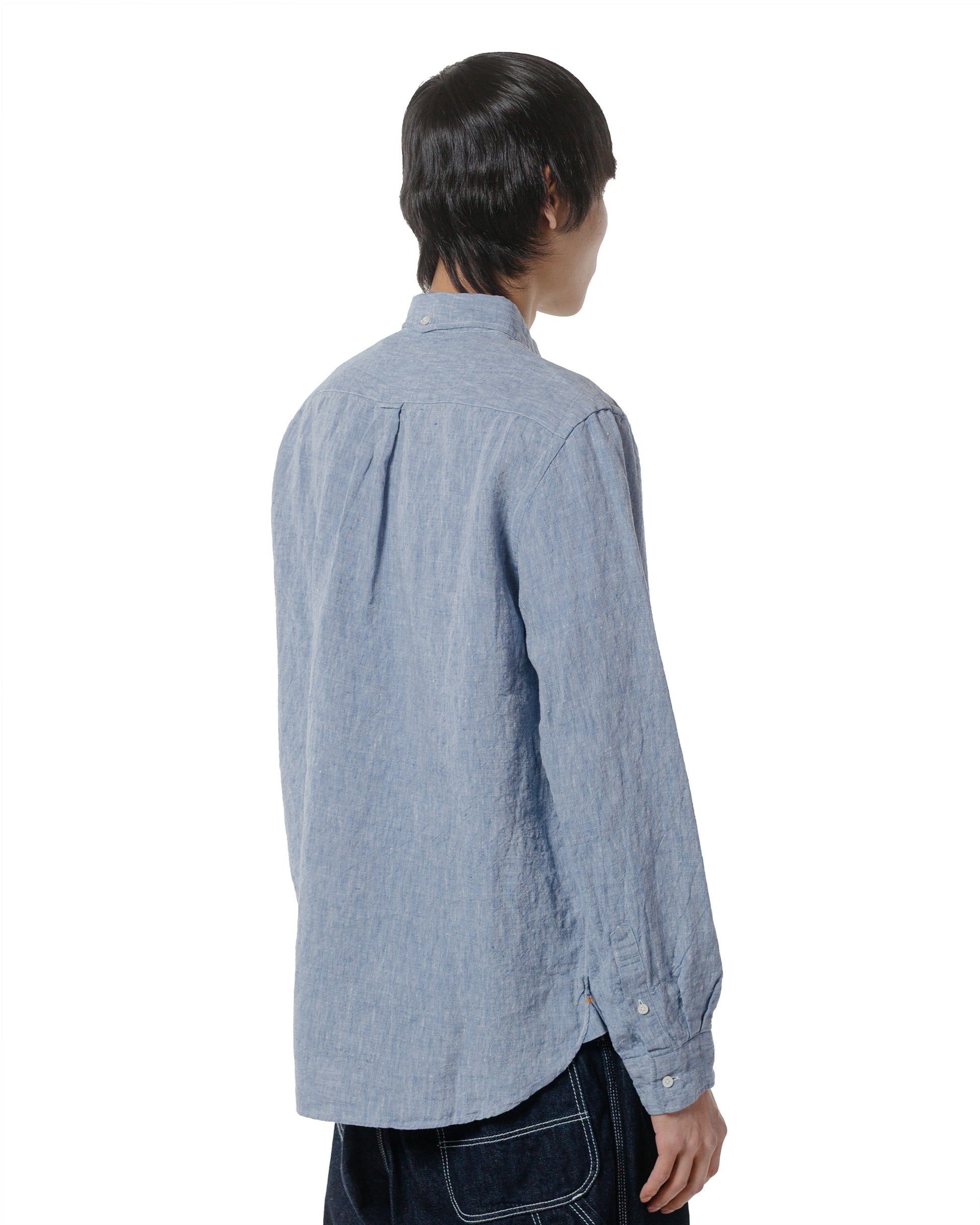 lost & found Beams Plus Beams Plus B.D. 1/40 Linen Chambray Blue