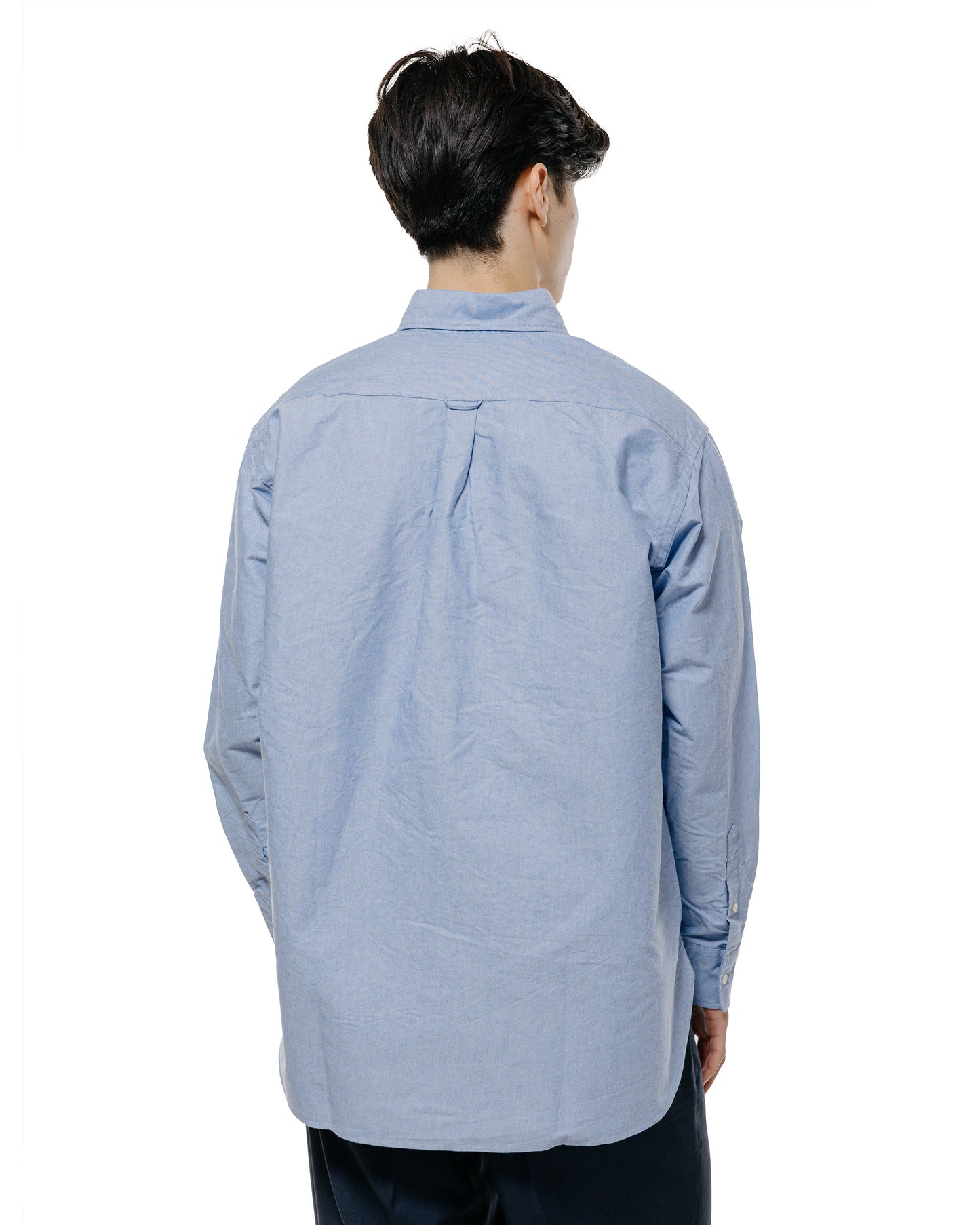 lost & found Beams Plus Beams Plus B.D. American Oxford Classic Fit Blue