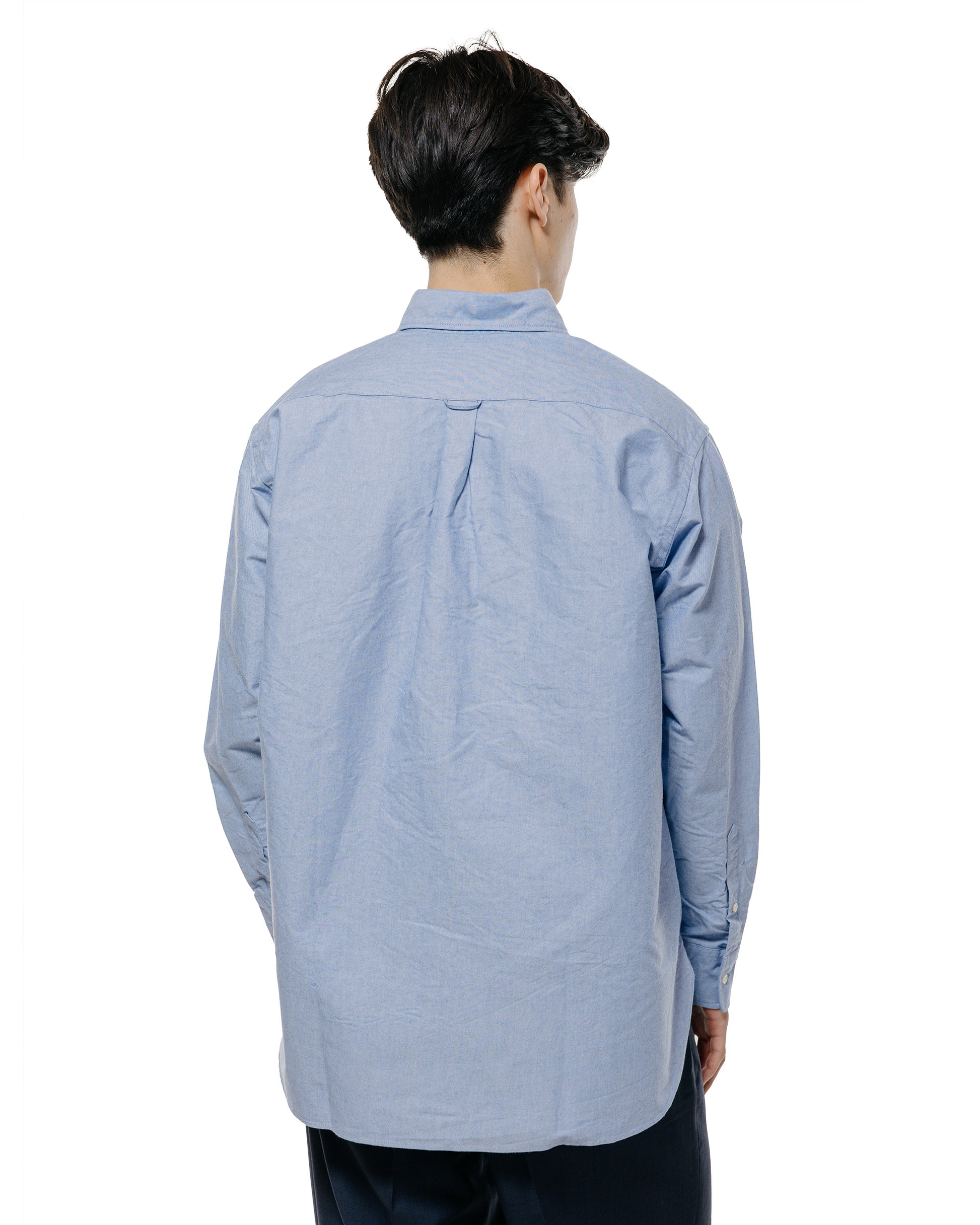 lost & found Beams Plus Beams Plus B.D. American Oxford Classic Fit Blue