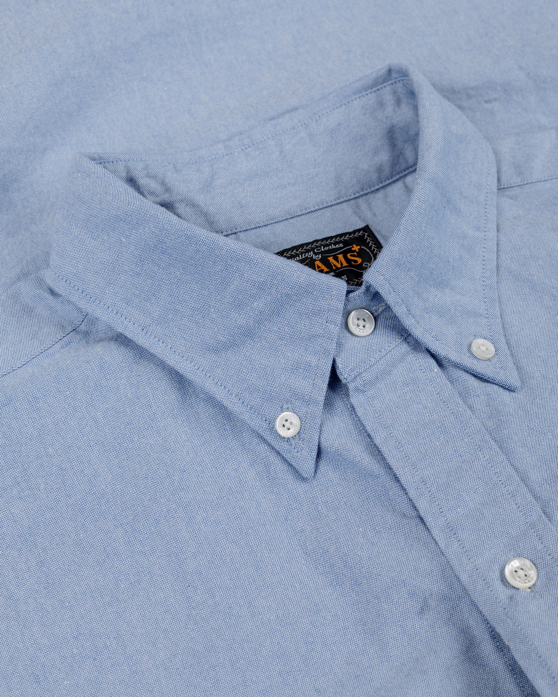 lost & found Beams Plus Beams Plus B.D. American Oxford Classic Fit Blue