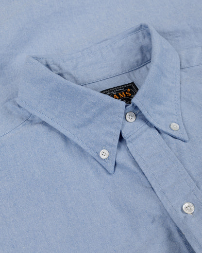 lost & found Beams Plus Beams Plus B.D. American Oxford Classic Fit Blue