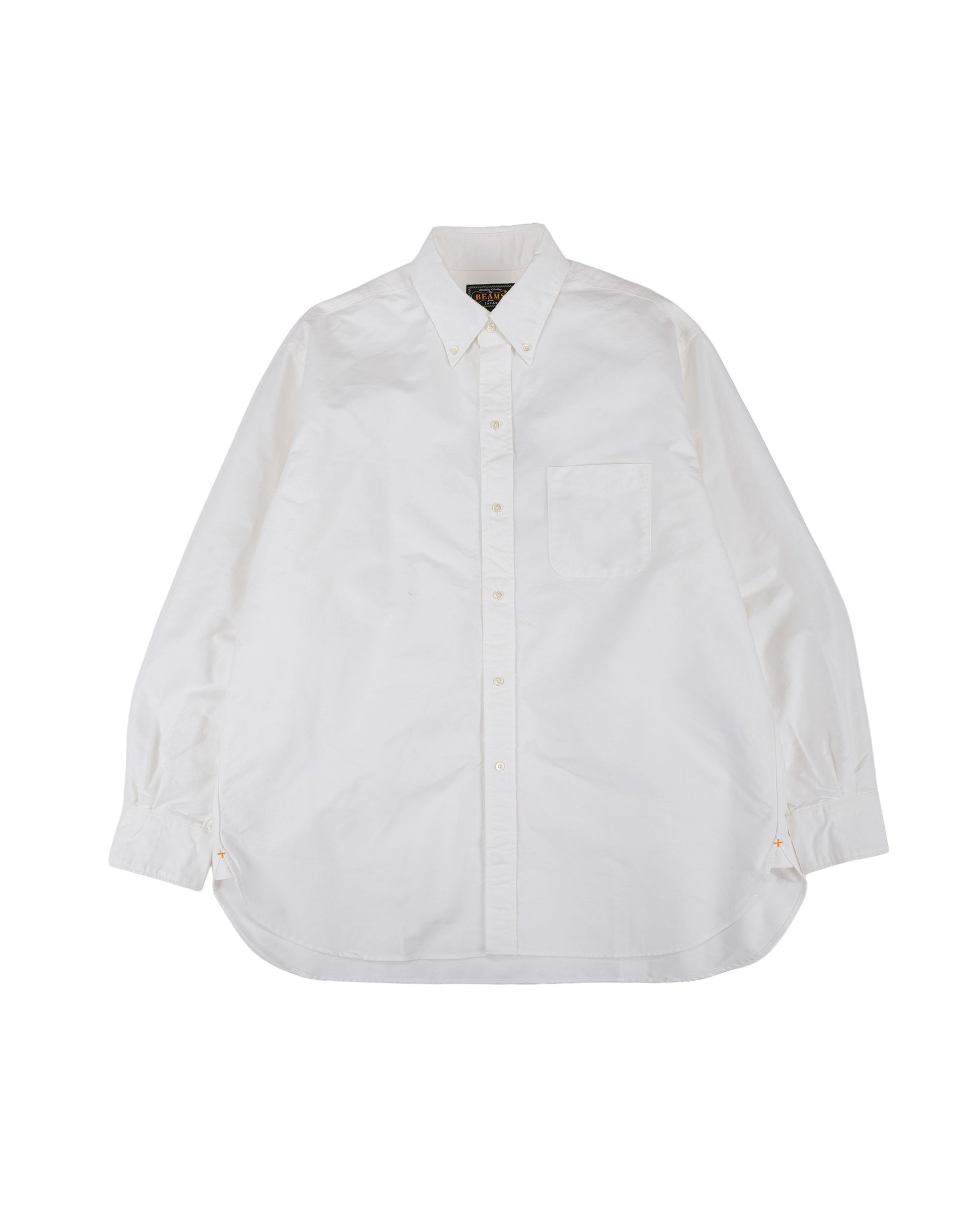 lost & found Beams Plus Beams Plus B.D. American Oxford Classic Fit White