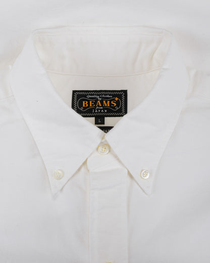 lost & found Beams Plus Beams Plus B.D. American Oxford Classic Fit White