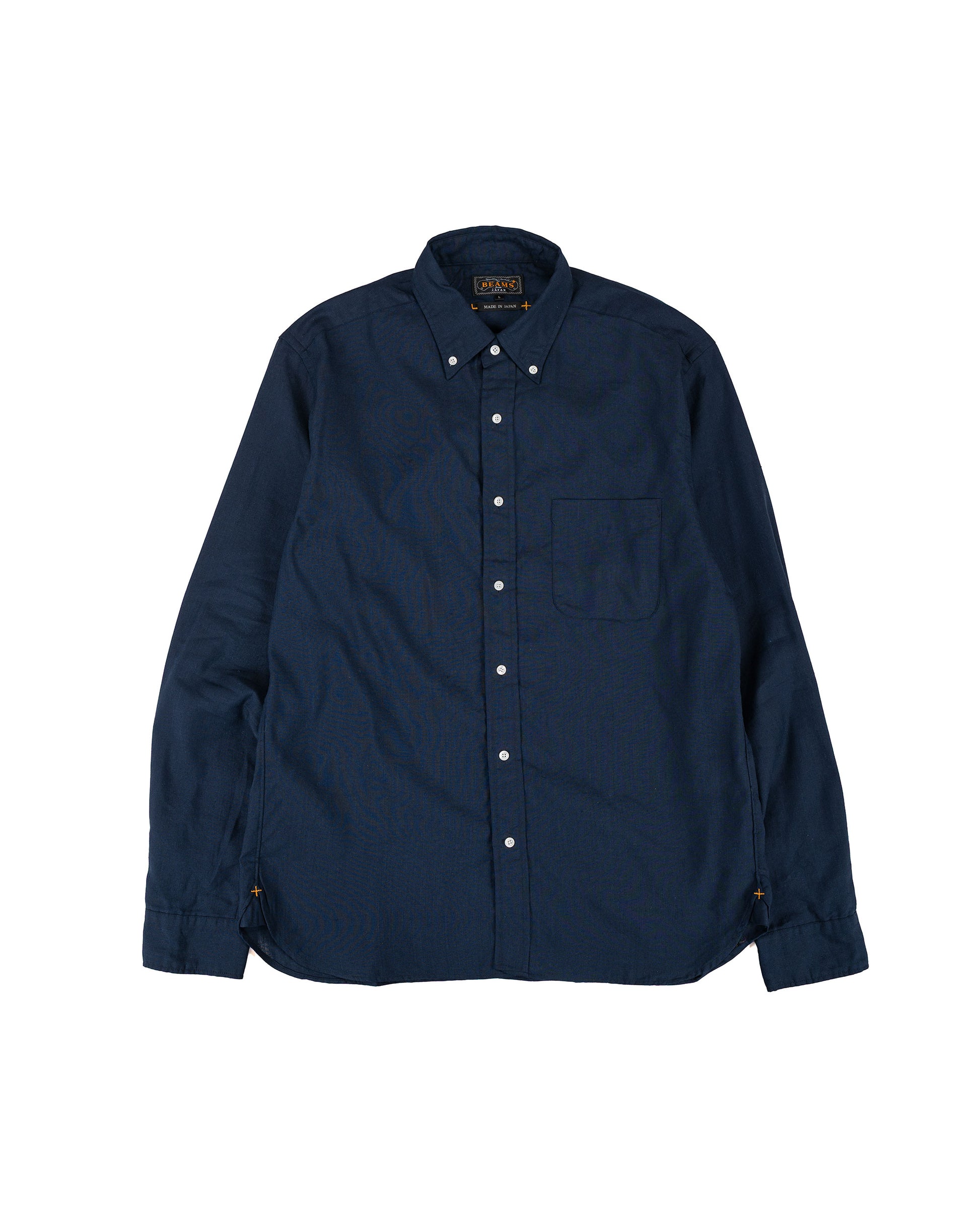 lost & found Beams Plus Beams Plus B.D. COOLMAX® Linen Navy