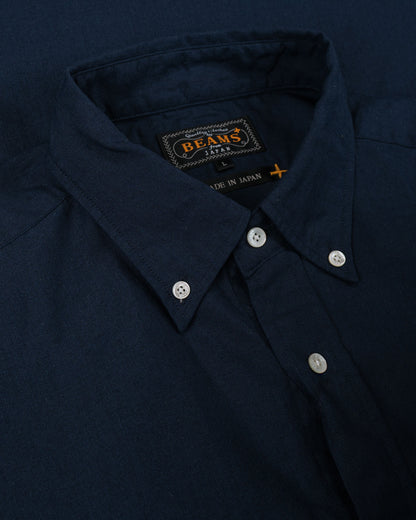 lost & found Beams Plus Beams Plus B.D. COOLMAX® Linen Navy