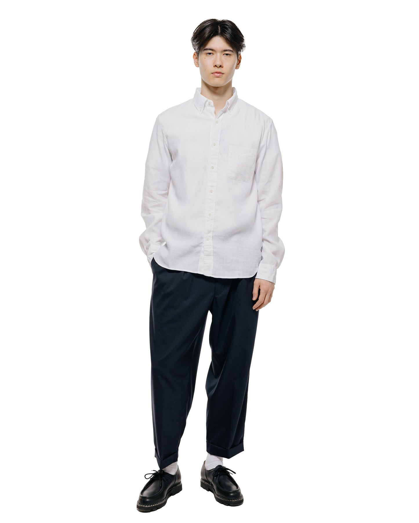 lost & found Beams Plus Beams Plus B.D. COOLMAX® Linen White