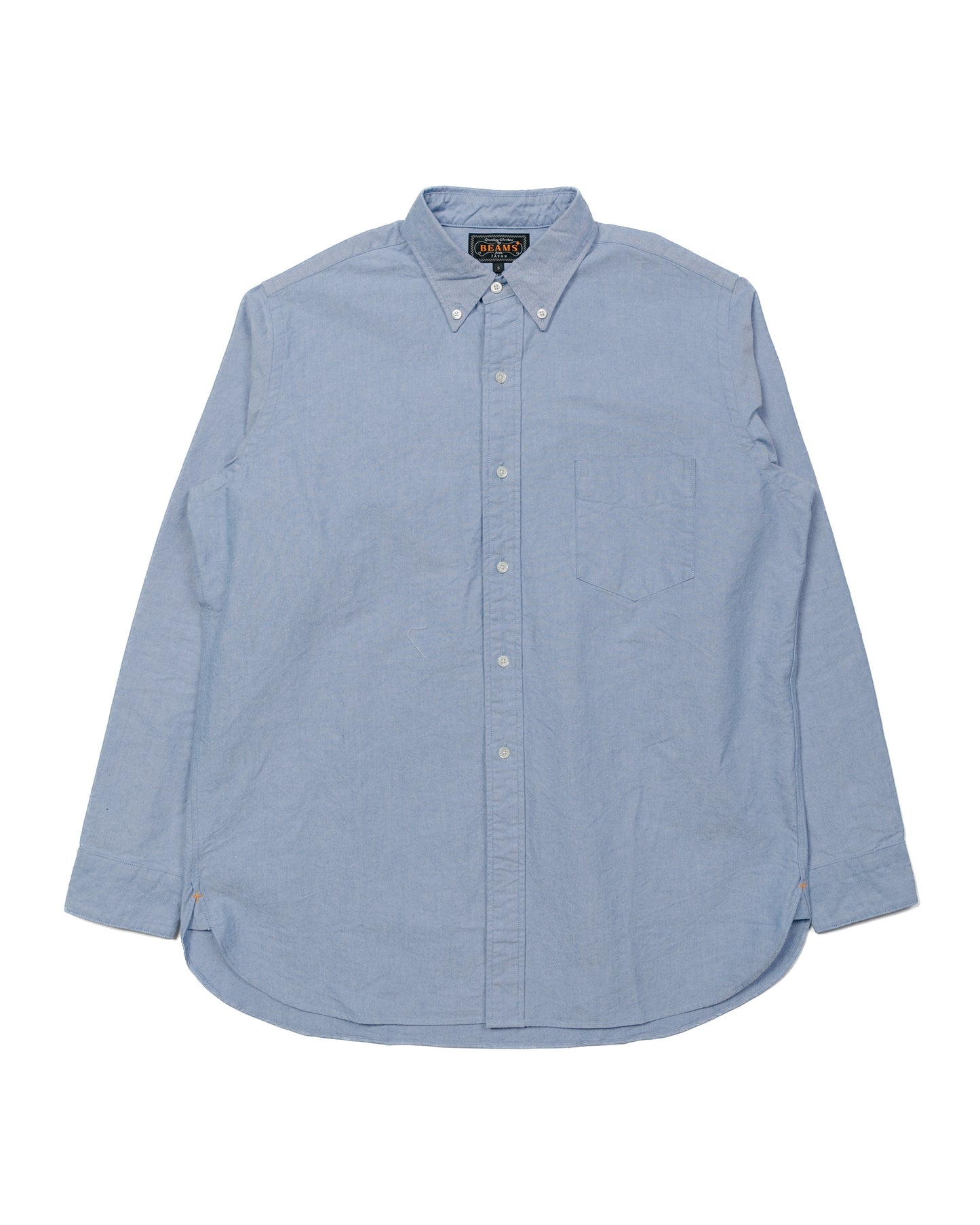 lost & found Beams Plus Beams Plus B.D. Classic Fit American Oxford Blue