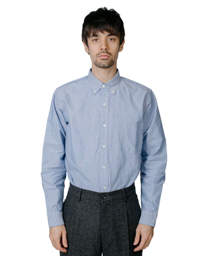 lost & found Beams Plus Beams Plus B.D. Classic Fit American Oxford Blue