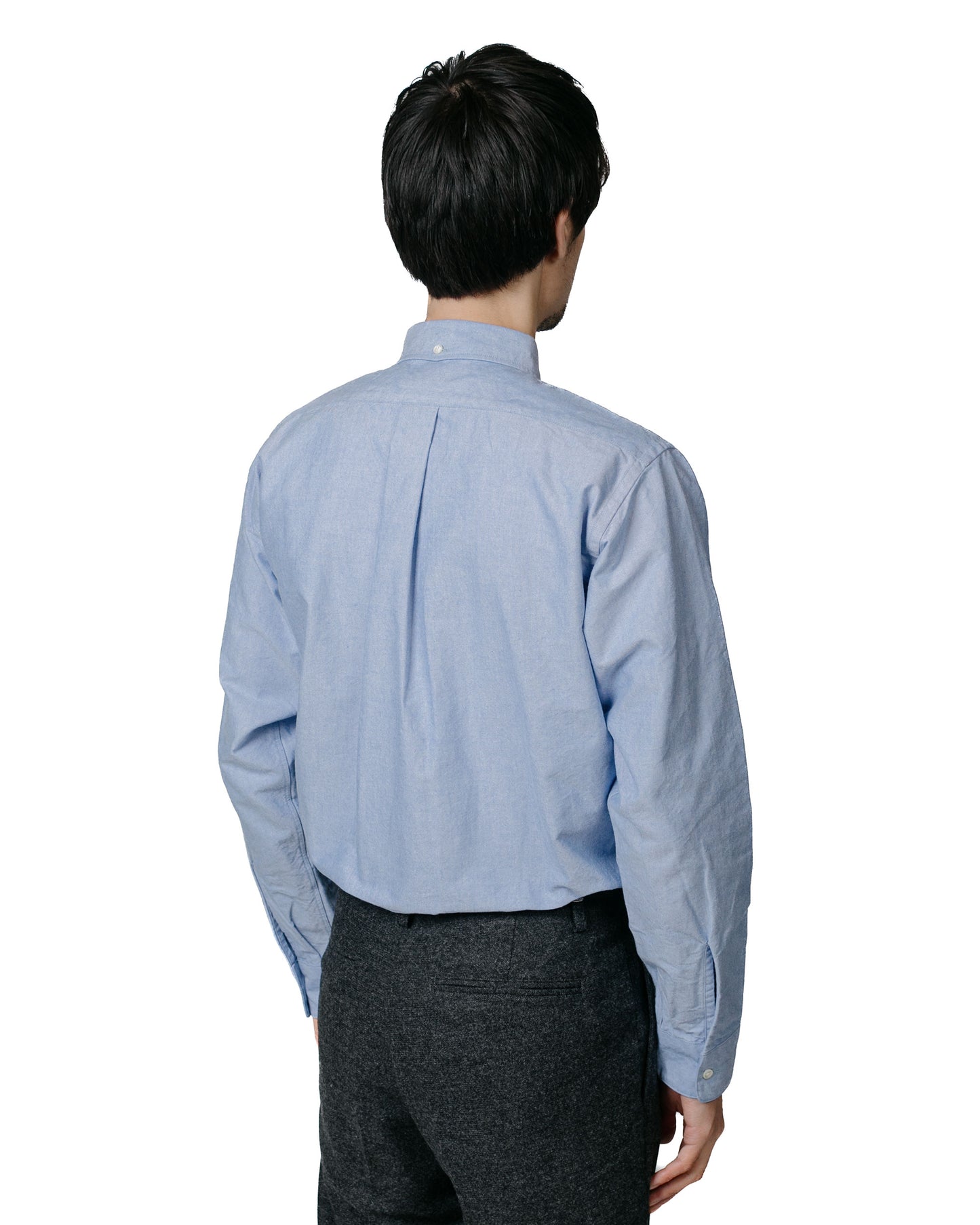 lost & found Beams Plus Beams Plus B.D. Classic Fit American Oxford Blue