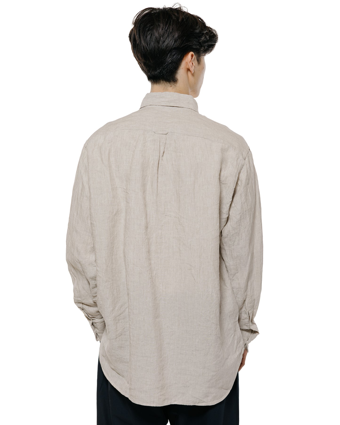 lost & found Beams Plus Beams Plus B.D. Classic Fit Linen Chambray Natural
