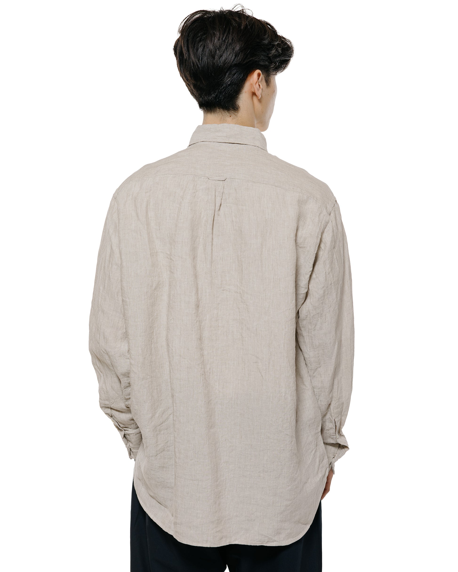 lost & found Beams Plus Beams Plus B.D. Classic Fit Linen Chambray Natural