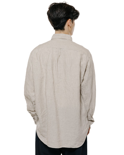 lost & found Beams Plus Beams Plus B.D. Classic Fit Linen Chambray Natural