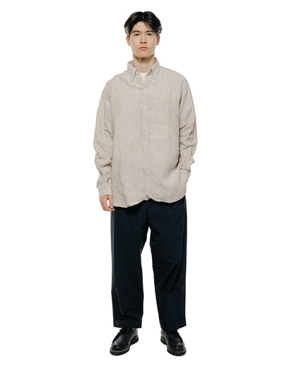 lost & found Beams Plus Beams Plus IVY Trousers Wide High Density Cotton Navy