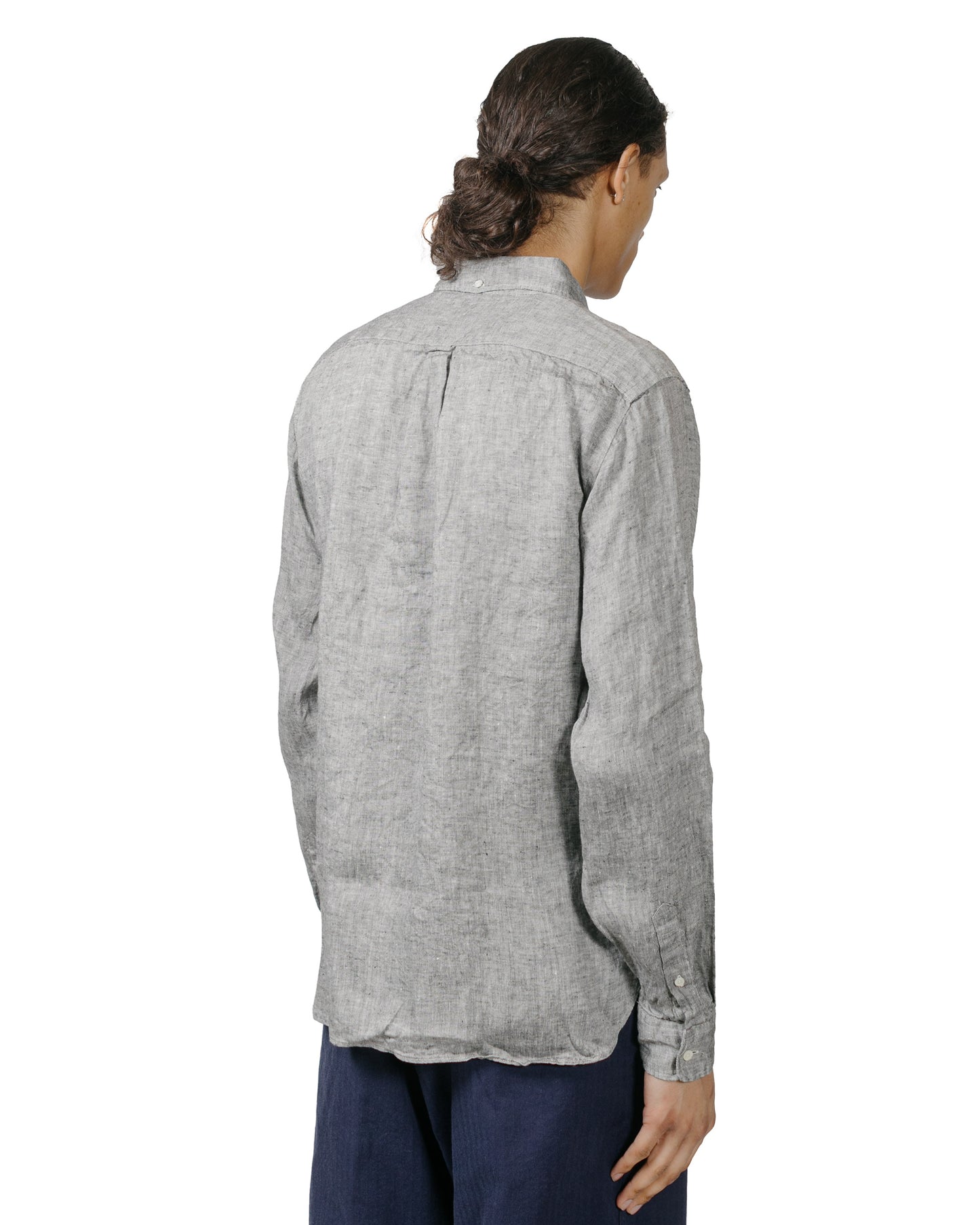 lost & found Beams Plus Beams Plus B.D. Linen Oxford Black