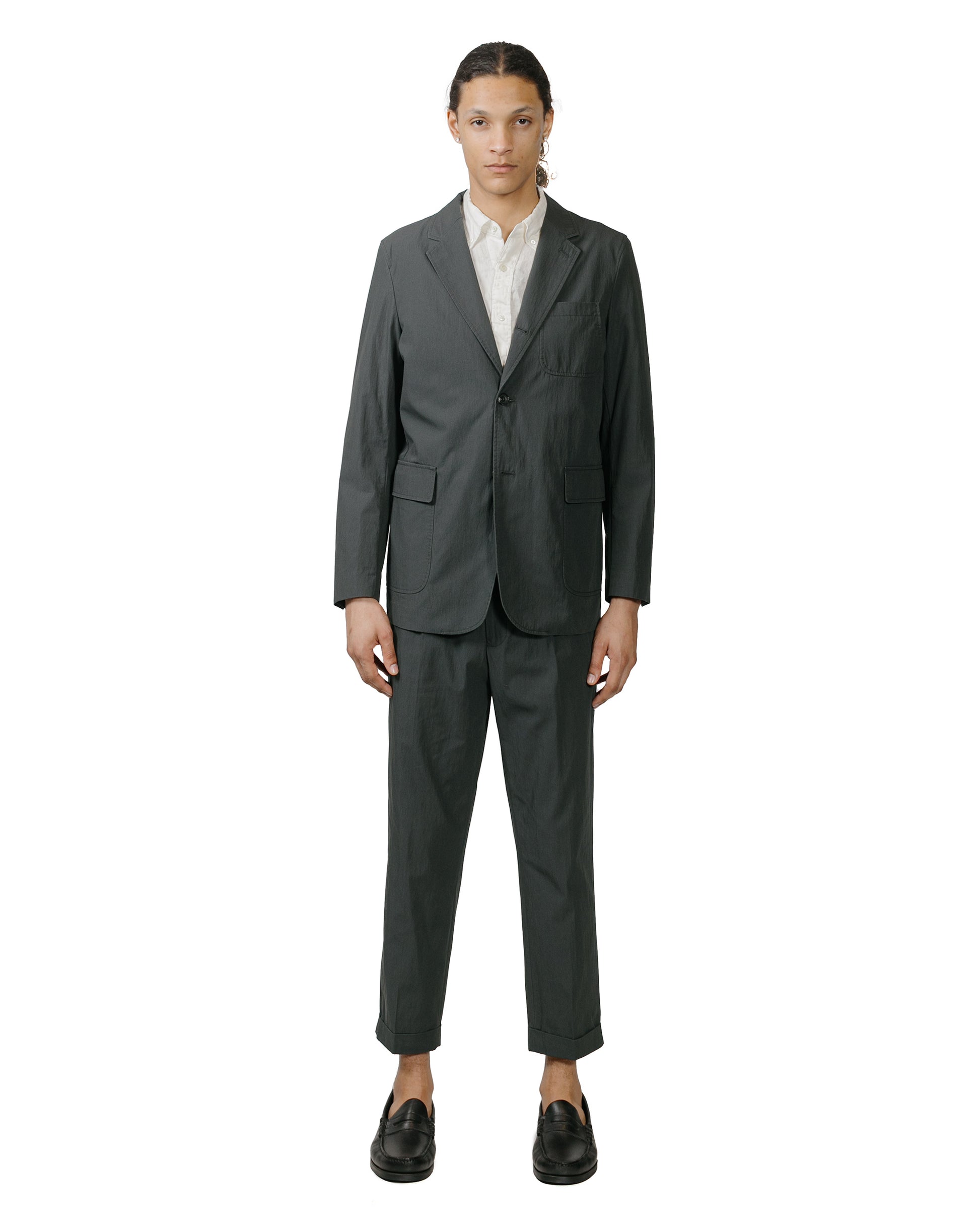 lost & found Beams Plus Beams Plus B.D. Linen Oxford White