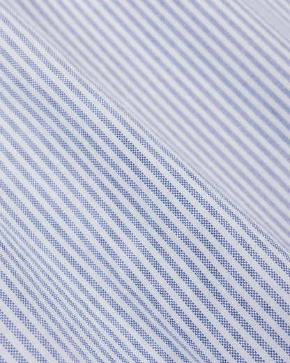 lost & found Beams Plus Beams Plus B.D. Oxford Candy Stripe Blue
