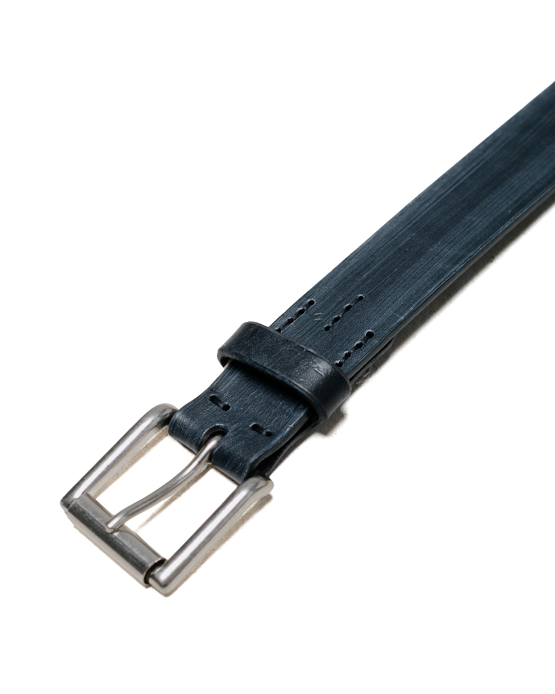 lost & found Beams Plus Beams Plus Bridle Leather Belt Black