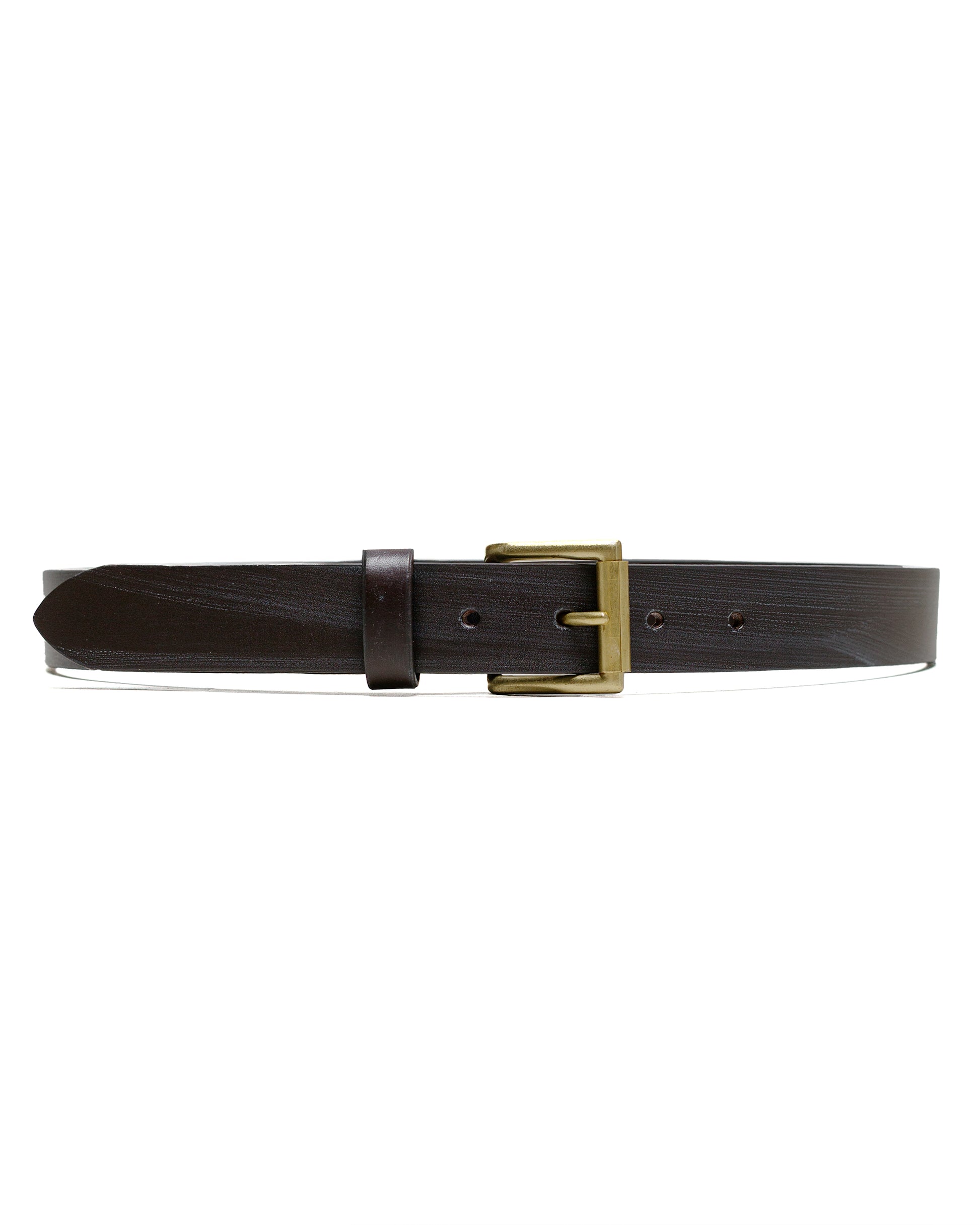 lost & found Beams Plus Beams Plus Bridle Leather Belt Brown