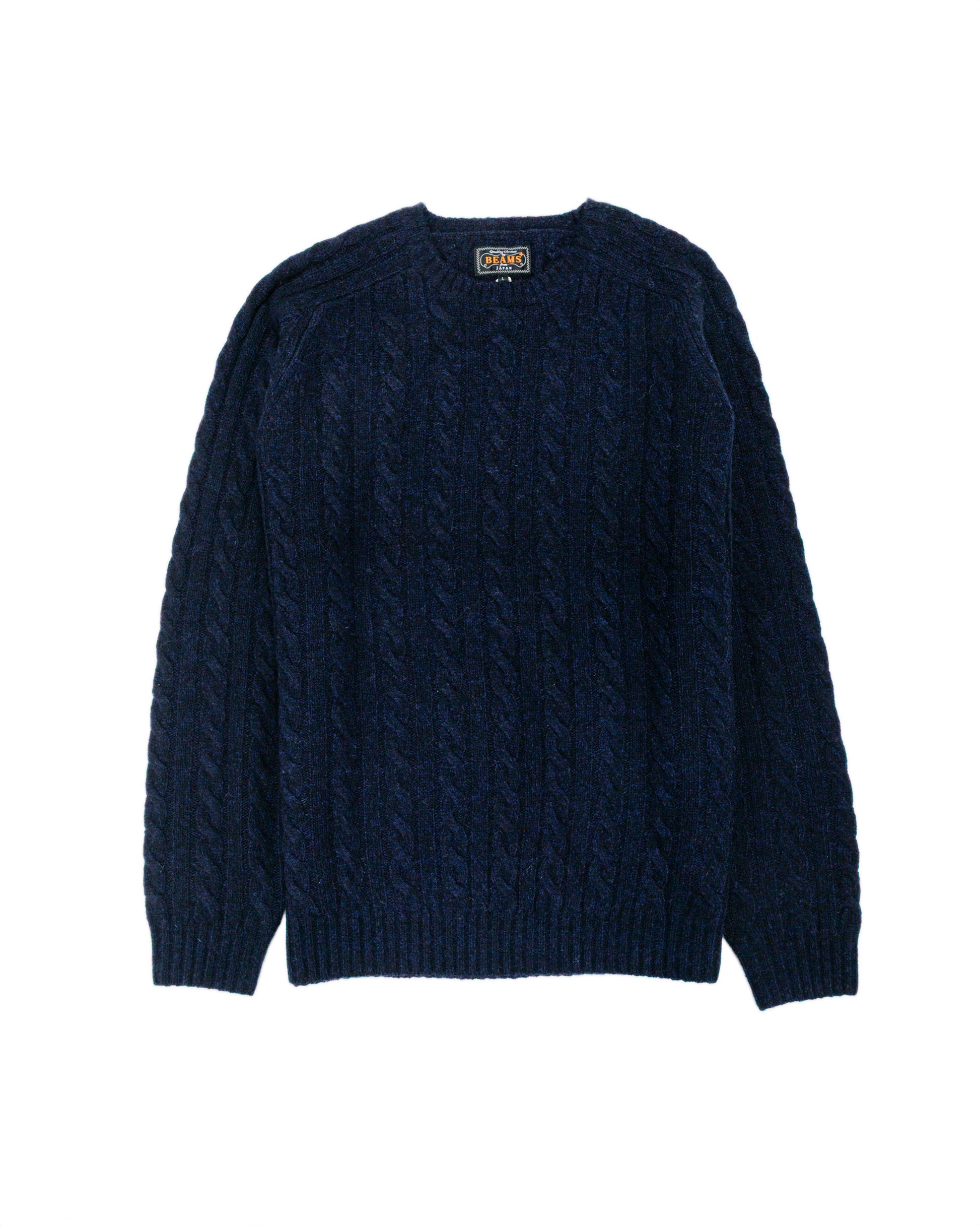 lost & found Beams Plus Beams Plus Cable Crew 5G Navy