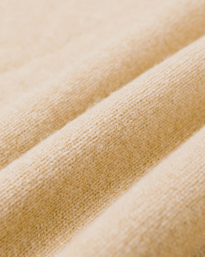 lost & found Beams Plus Beams Plus Crew 9G Beige