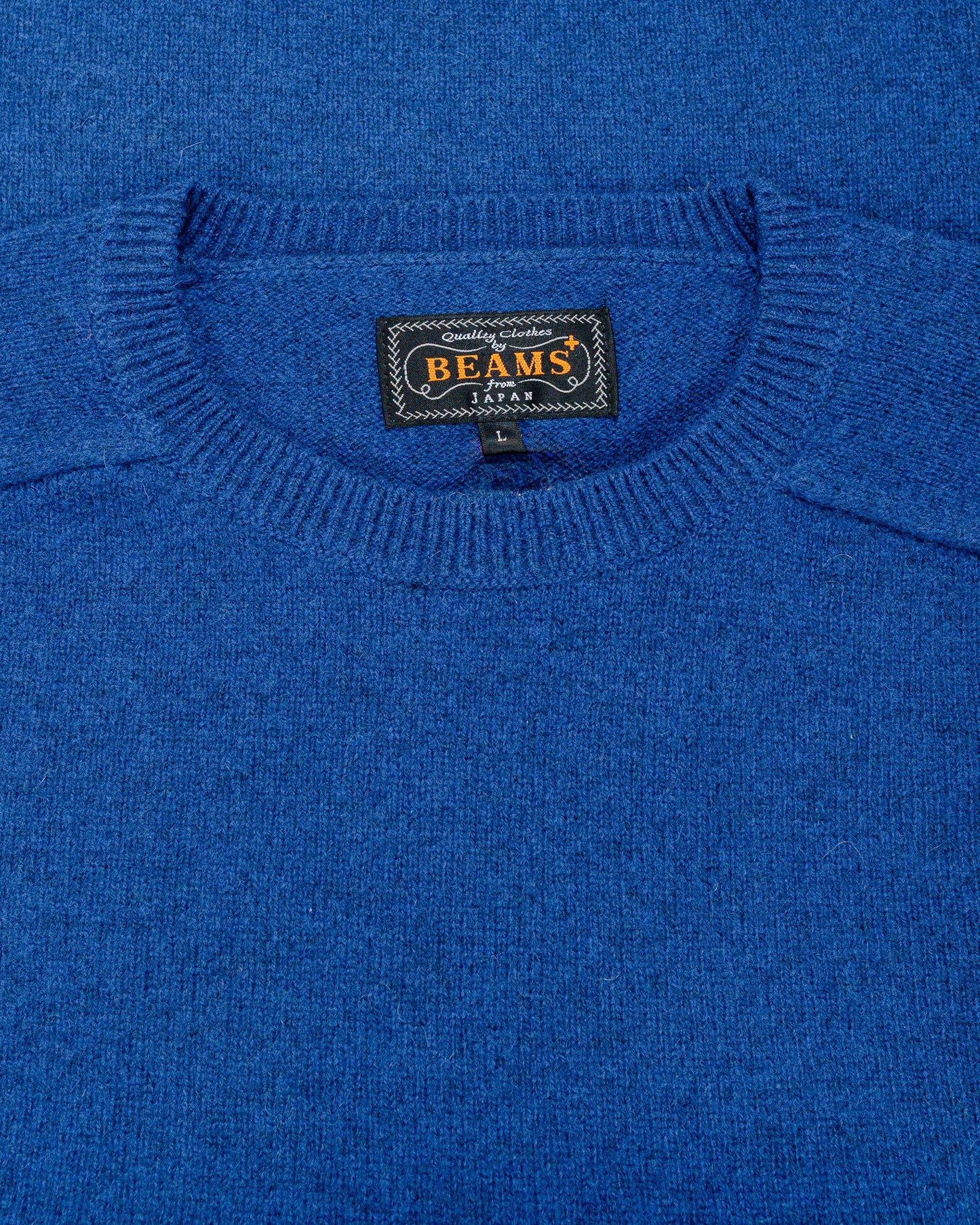 lost & found Beams Plus Beams Plus Crew 9G Blue