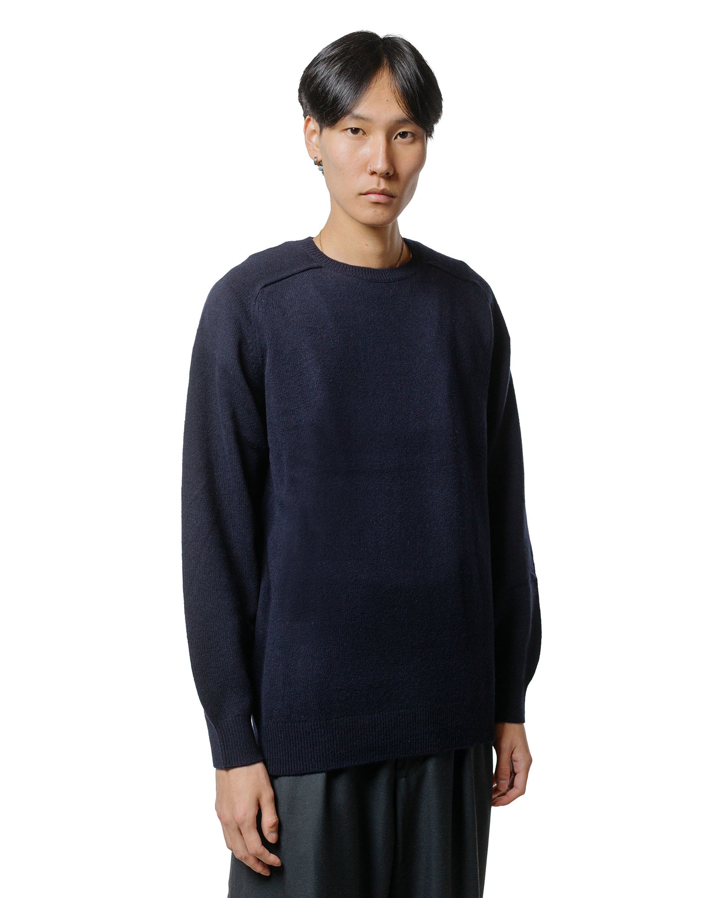 lost & found Beams Plus Beams Plus Crew 9G Navy
