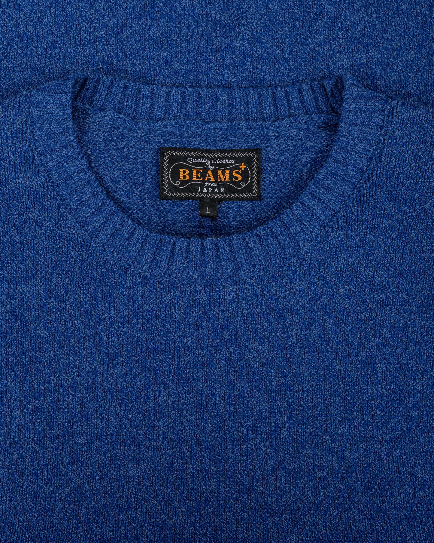 lost & found Beams Plus Beams Plus Crew Lily 7G Blue