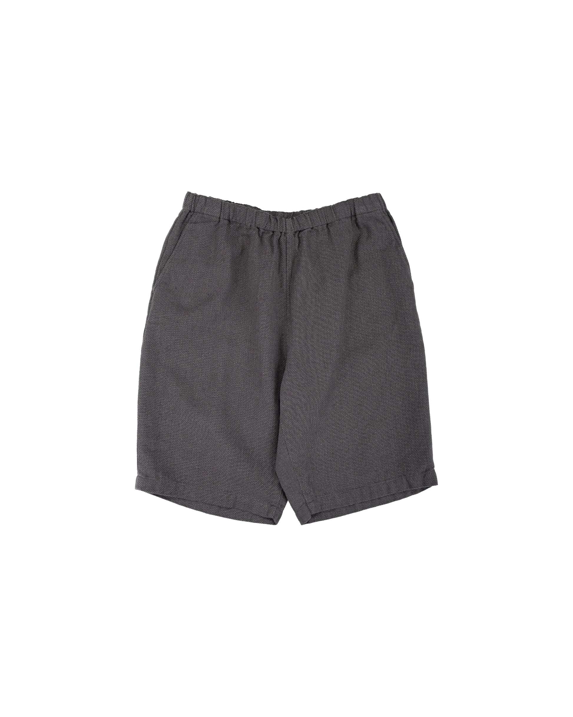 lost & found Beams Plus Beams Plus Easy Shorts Cotton Linen Grey