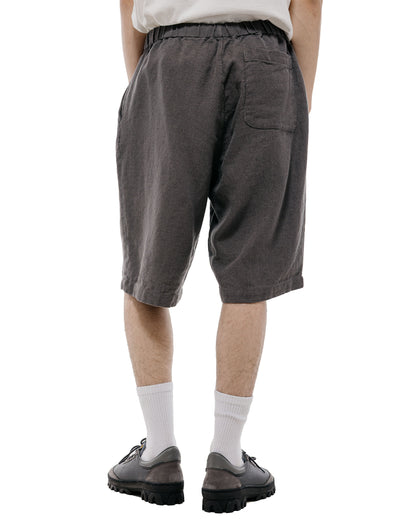 lost & found Beams Plus Beams Plus Easy Shorts Cotton Linen Grey