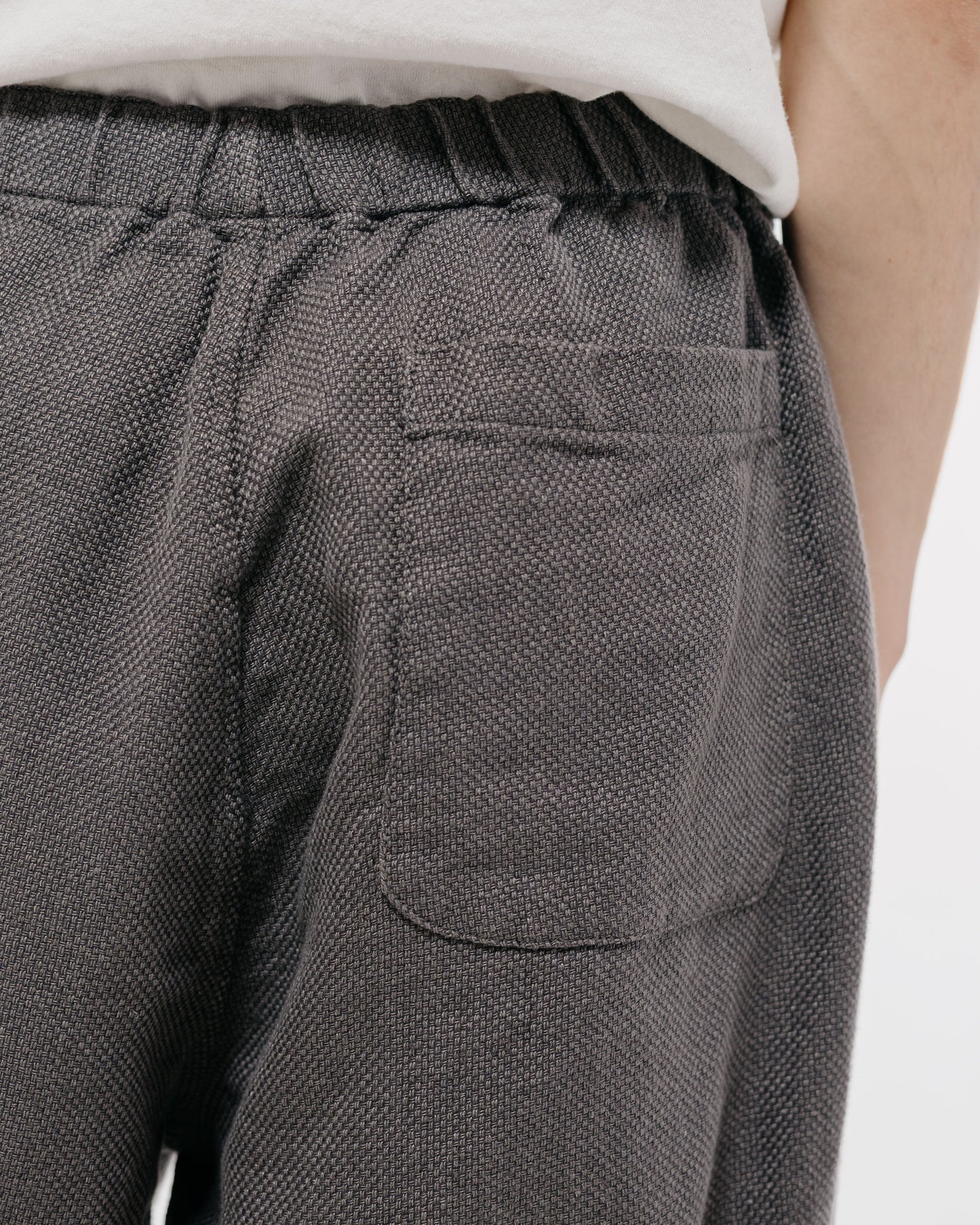 lost & found Beams Plus Beams Plus Easy Shorts Cotton Linen Grey