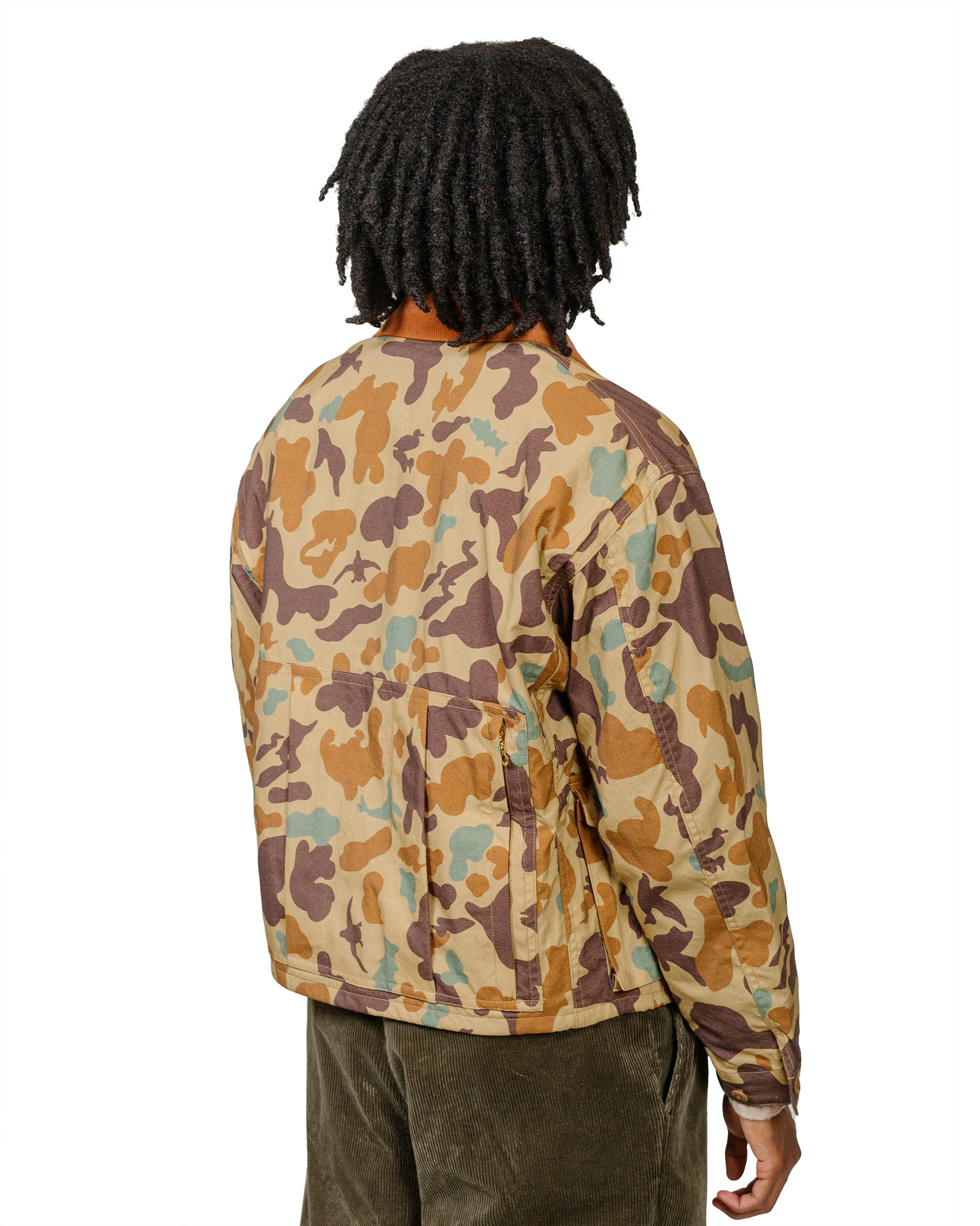 lost & found Beams Plus Beams Plus Fish Hunting Jacket Animal Camo Khaki