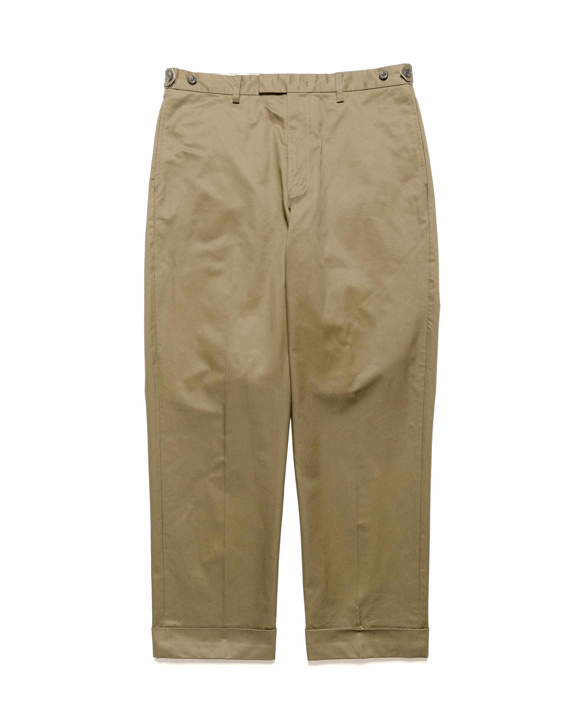 lost & found Beams Plus Beams Plus IVY Trousers Ankle-Cut 80/3 Twill Olive