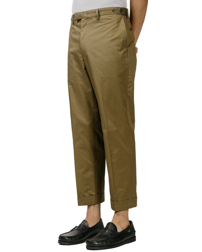 lost & found Beams Plus Beams Plus IVY Trousers Ankle-Cut 80/3 Twill Olive