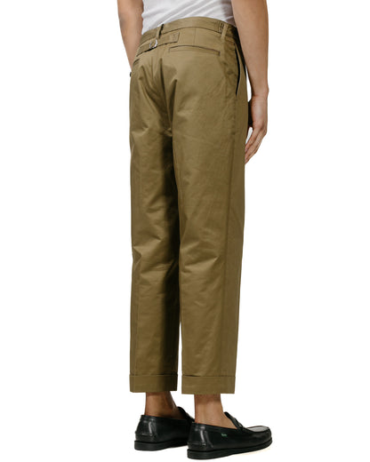 lost & found Beams Plus Beams Plus IVY Trousers Ankle-Cut 80/3 Twill Olive
