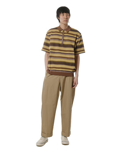 lost & found Beams Plus Beams Plus IVY Trousers Wide High Density Cotton Beige