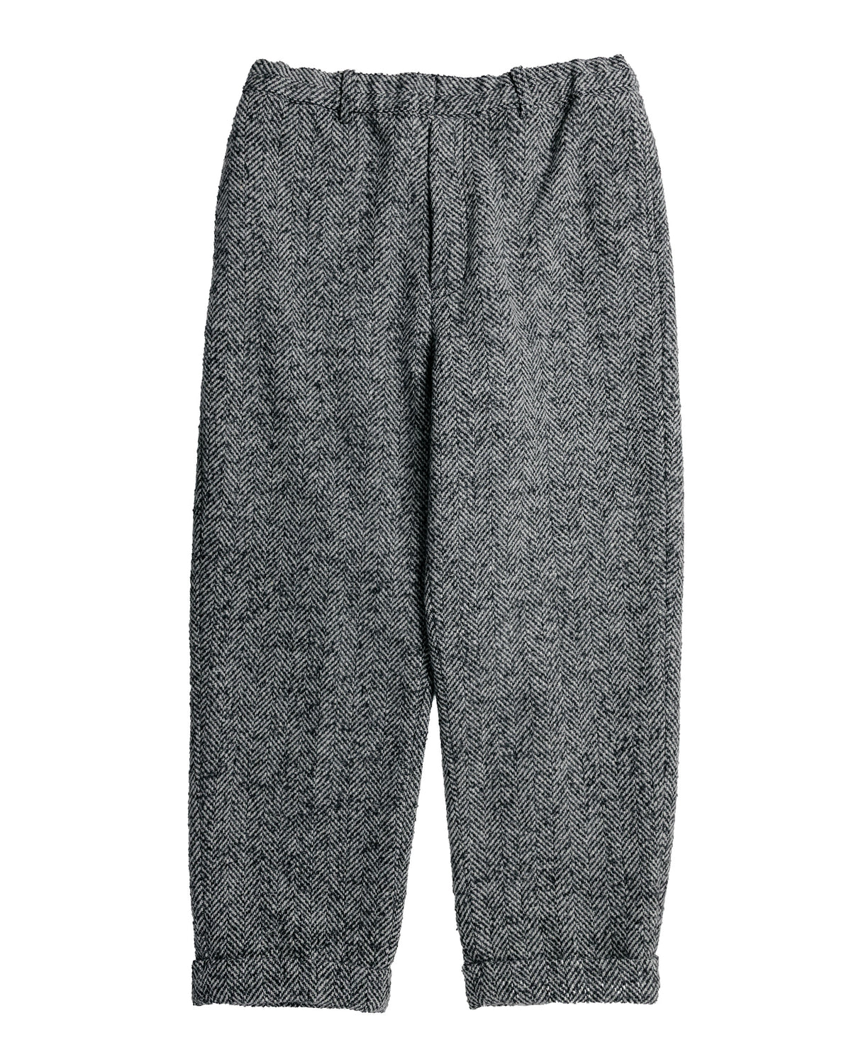 lost & found Beams Plus Beams Plus Ivy Lounge Trousers Herringbone Black