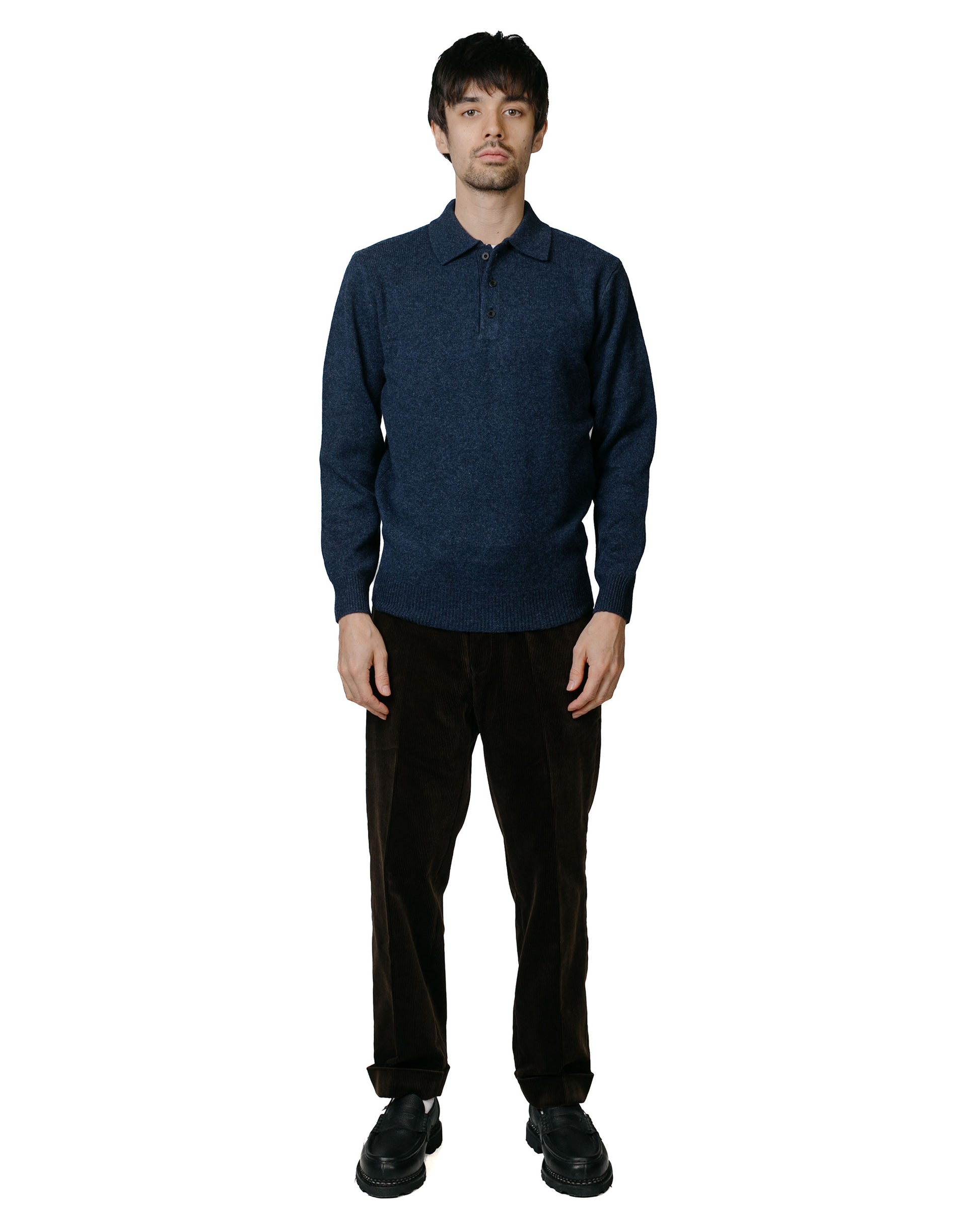 lost & found Beams Plus Beams Plus Ivy Trousers Ankle-Cut Corduroy Dark Brown