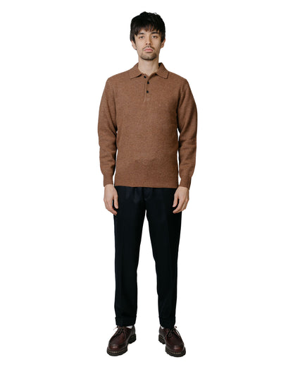 lost & found Beams Plus Beams Plus Ivy Trousers Ankle-Cut Flannel Navy