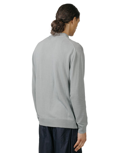 lost & found Beams Plus Beams Plus Knit Polo 12G Ice Blue