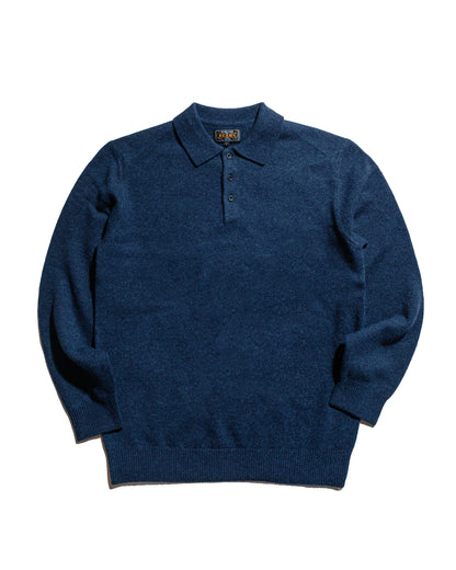 lost & found Beams Plus Beams Plus Knit Polo 9G Navy